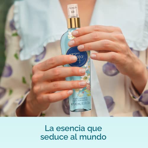 Maja Aqua Turquoise Mist, Perfumed Body Mist With Floral And Aquatic Notes To Leave A Spray Of Freshness, Refresh Your Body, Fresh Scented, Aqua Turquoise Fragrance, 8.1 Fl Oz, Spray Bottle. #TOP7