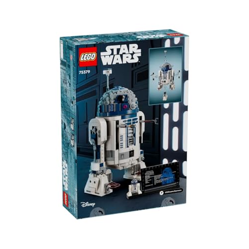 LEGO Star Wars 75379 R2-D2 - Jeu de Construction & Décoration - Figurine de Droïde avec Tête Rotative, Périscope & Outils - Minifigurine de Dark Malak - Cadeau pour Garçon dès 10 Ans ou Fans Adultes