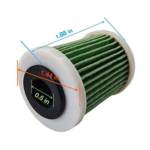 Heurofosh 6P3Ws24A Primary Fuel Filter Element For Yamaha 150 175 200 225 250 300 350 Hp Outboard Engines 2 Pcs 6P3-Ws24A-01 6P3-24563-01 Sierra 18-79809 #TOP1