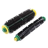 Se trata de un paquete de cepillo de cerdas y batidor de alta calidad disenado para adaptarse a la serie iRobot Roomba 500.