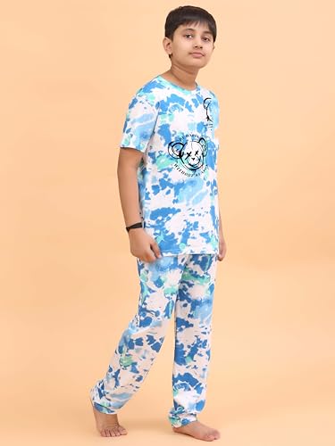 Image of Ninos Dreams Boys Cotton Coord Set /Boys Night Suit /Boys Loungewear /Boys Night Dress