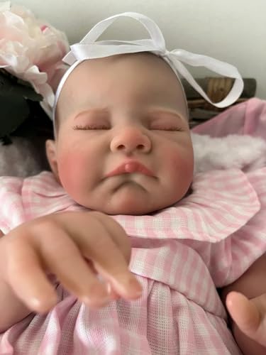 Muñeca Reborn Bebé Realista de Silicona 48 cm miniatura 3