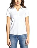 Das Polo-Shirt mit halber Knopfleiste am Ausschnit und etwas längerem Schnitt hinten lässt sich vielfältig kombinieren