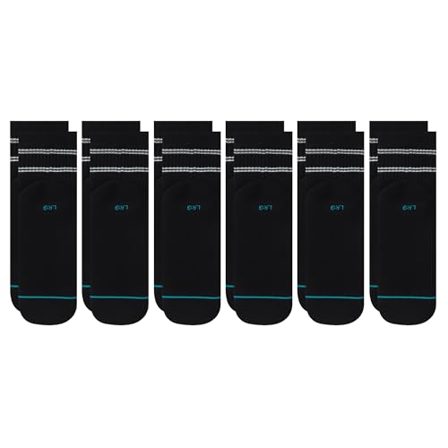 Stance Vital Quarter Sock 6-Pack for Men and Women2