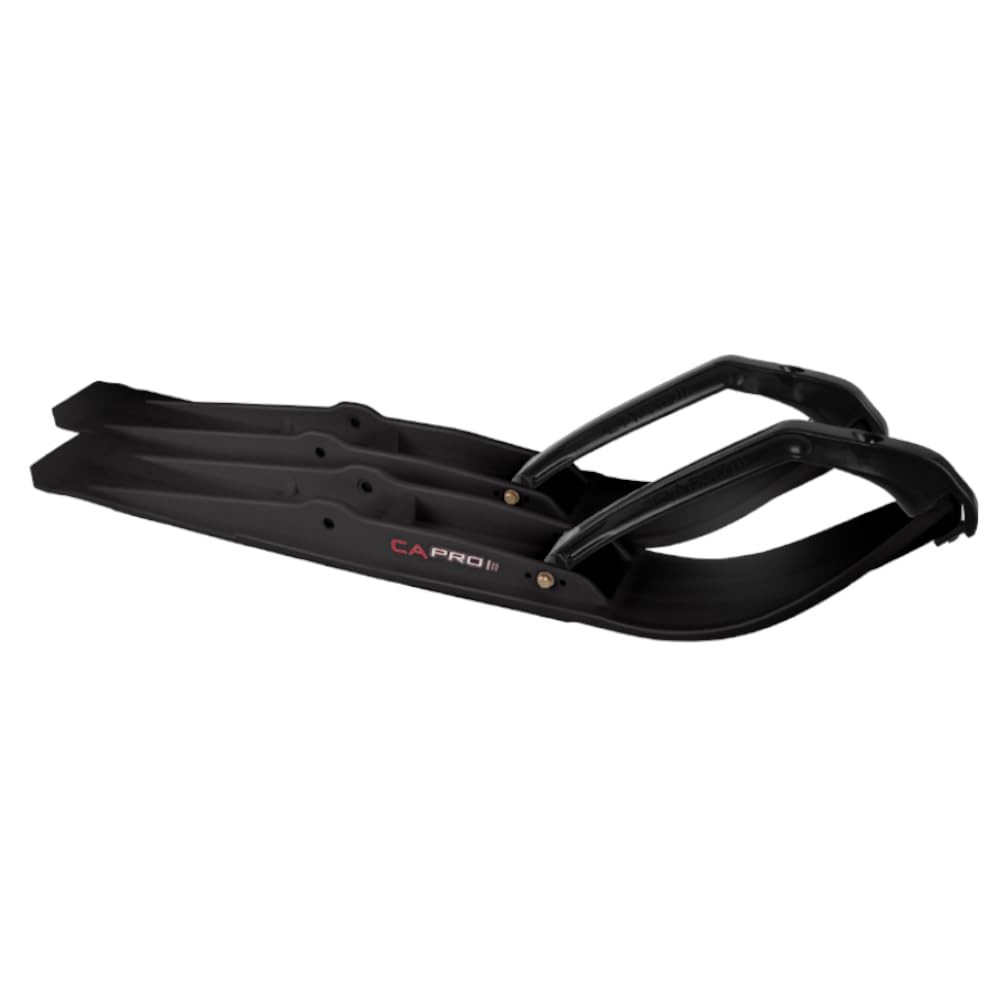 Amazon.com : Pair of Black C&A Pro RAZOR 6 Snowmobile Skis W/Black
