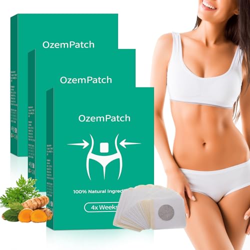 3PCS Reju-vacare Ozempatch for Women, 90 tablets Ozem Patches for Body, 100% Natural Ingredients - Mild, Safe & Effective, Keep in Good Sh-ape, Firming, Moisturizing, for All Skin Types