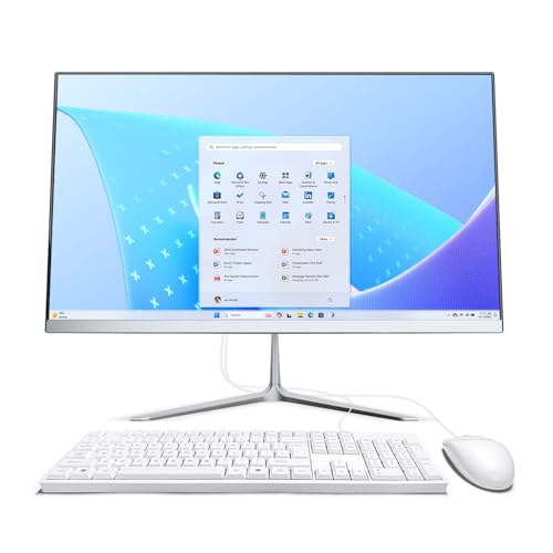 Image of 23.8 inch All-in-One Business Desktop Computer, i5-2520M,16GB RAM,1TB SSD,Windows 10 Pro,Mouse,Keyboard,WiFi,Bluetooth