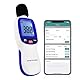 Dezibel-Meter,Bluetooth-fähig Digital Schallpegelmesser Tragbar SPL Meter 30~130dBA Bereich MAX/MIN-Datenspeicherung mit Hintergrundbeleuchtung des LCD-Displays für Zuhause, Schule und Arbeitsplatz