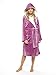 Price comparison product image CityComfort Dressing Gown for Women, Fluffy Hooded Bathrobe (Orchid Pink, S)