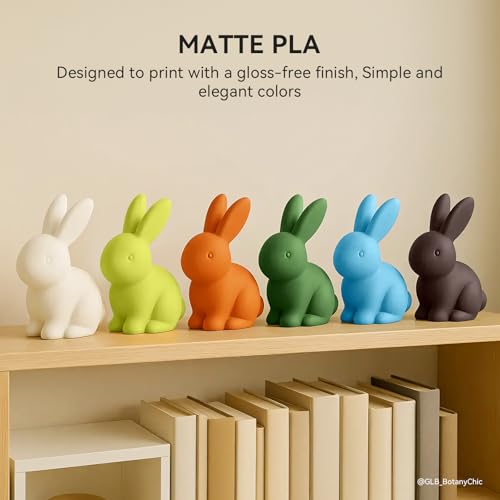 Image of TECBEARS Bone White Matte PLA 3D Printer Filament 1KG | Smooth Extrusion, Tangle Free, Vacuum Sealed, 1.75MM Filament ±0.02mm Accuracy, Compatible with Most FDM Printers