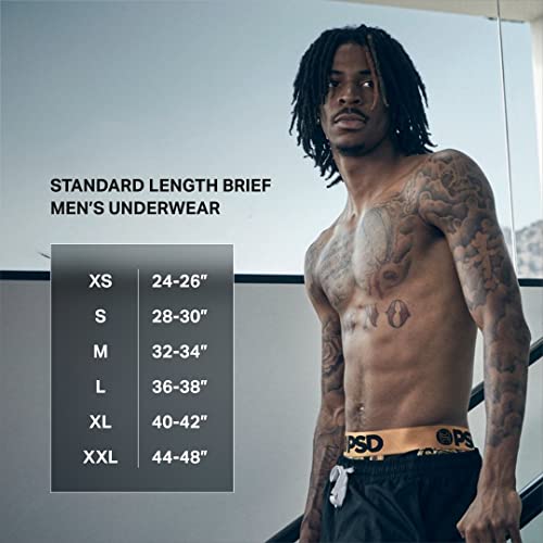 PSD Men's Basic Solid Boxer Briefs - 7 Inch Inseam Breathable and Supportive Men's Underwear with Moisture-Wicking Fabric3