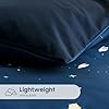 Wake In Cloud - Space Bedding Set for Boys, Star Outer Space Galaxy Patterned Soft Lightweight Comforter Set with Sheets, 5 Pieces Kids Bed in a Bag, Navy Blue, Twin Size #5