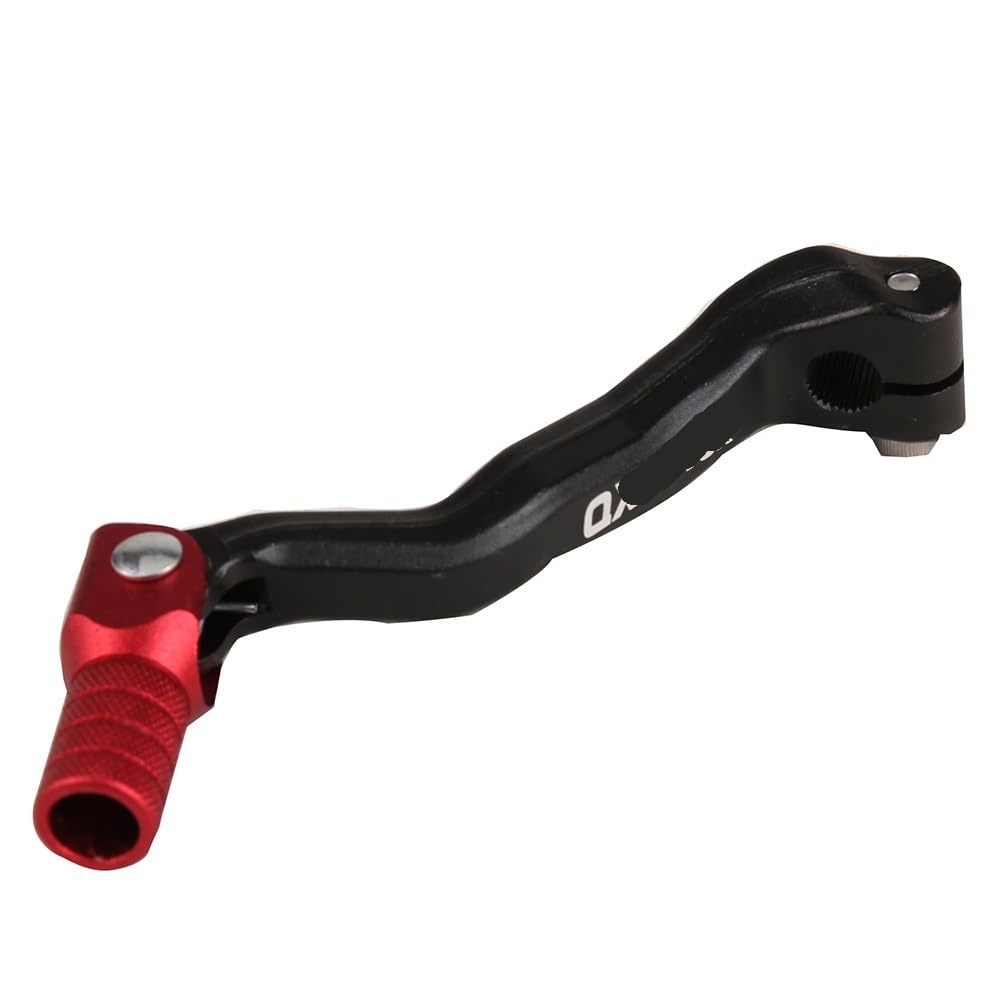 Yibhj3e Red Gear Shift Lever Motorcycle Aluminum Fold Gear Shift Lever For Nc250 Nc250s Nc300 Nc450 Cb150 Cb250 Cb300 Engine Dirt Bike Mx