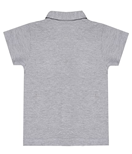 Image of TROVE Boys Cotton Shirt Pack of 2 Black::Grey