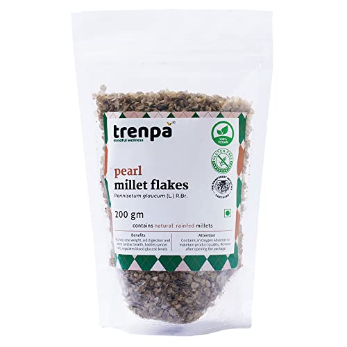 Pearl Millet Flakes 200 gms Healthy Breakfast Millet Flakes
