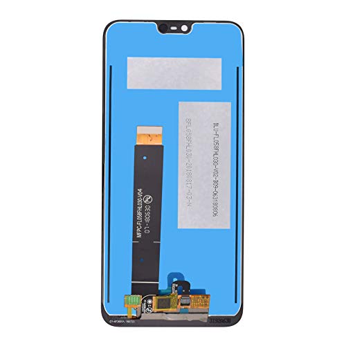 Image of LCD Screen Display Digitizer Touch Panel Without Frame Screen for Nokia 7.1(Black)