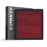 HANN&CO Washable And Reusable High Flow Cabin Air FilterGreater Than 15 Years of Service