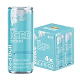 Red Bull Iced Edition Energy Drink, Iced Vanilla Berry, 8.4 fl. oz., Pack of 4, with 80mg Caffeine, Taurine & B Vitamins
