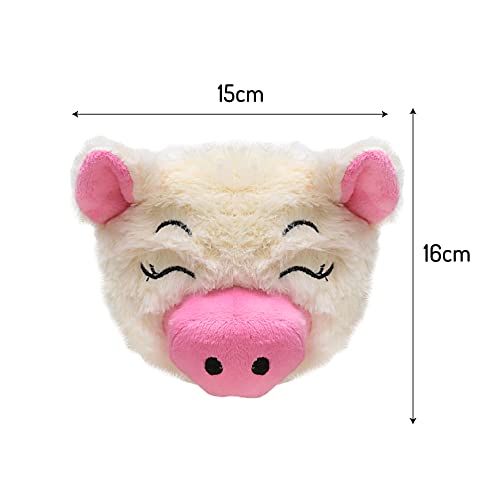 Image of Mutt of Course Piggles The Piglet | Plush Toy for Dogs | Stuffed Toy for Dogs with Squeaker | Non - Toxic Fabric Dog Toys | Squeaky Toys for Puppy and All Other Ages