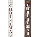 Mocoosy Christmas Stencils - Merry Christmas Letter Stencils for Painting on Wood Sign Stencils Reusable Large Holiday Vertical Christmas Word Stencils for Porch Tree Wall Door Window Glass
