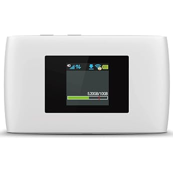 ZTE Cute Wi-Fi Pocket WiFi Mobile Router [Slim and Lightweight, Long Battery Life, Official Japan Version]
