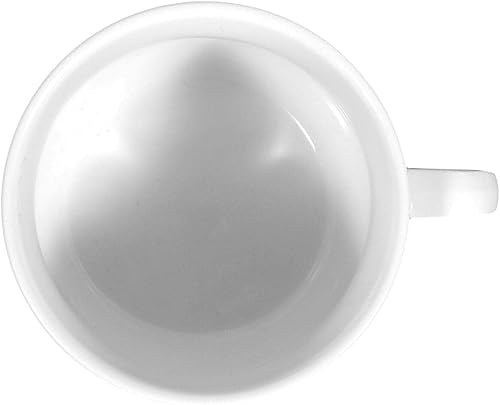 Miniatura 10 de Meran - Vajilla comercial, platillo de café y té de porcelana, color blanco, 6.4 pulgadas, juego de 6