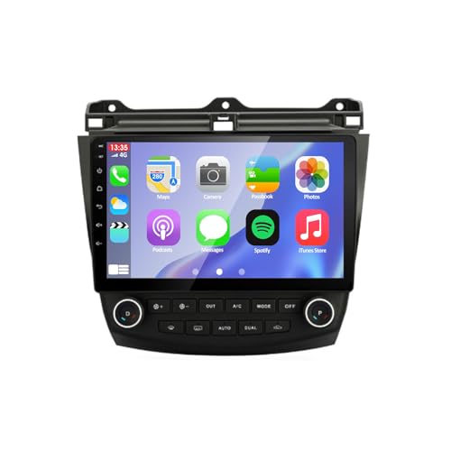 Autoradio GPS tactile résolvant les problèmes de navigation sur Honda Accord 7 2003-2007