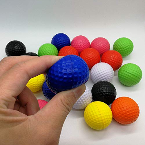 Fanovo Foam Golf Balls - Practice Golf Balls - Pet Balls, Light Soft Elastic Training Multifunction Sport Balls (12 Pack)
