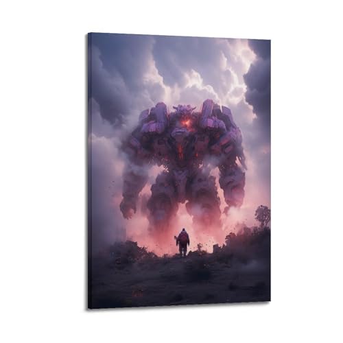 Poster Anime Doomsday MechWarrior grande taille peinture murale
