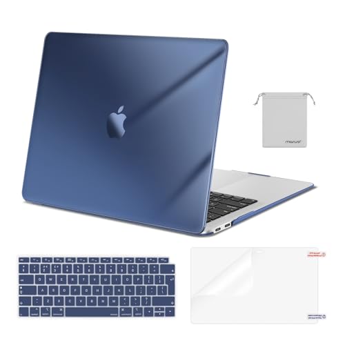 Carcasa MacBook Air 13 A2337 antigolpes con teclado cubierta y bolsa de transporte