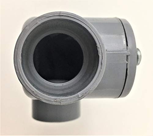 Cantex 5133564 Conduit Outlet Body, Pvc, T #TOP2