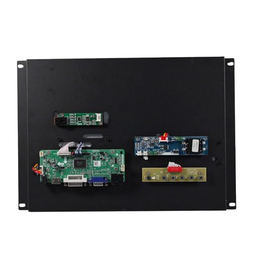 Image of VSDISPLAY 15'' Industrial Touch Monitor 1024x768 with DVI /VGA Input | Metal Frame,4:3 Aspect Ratio Display 1000Nit High Brightness