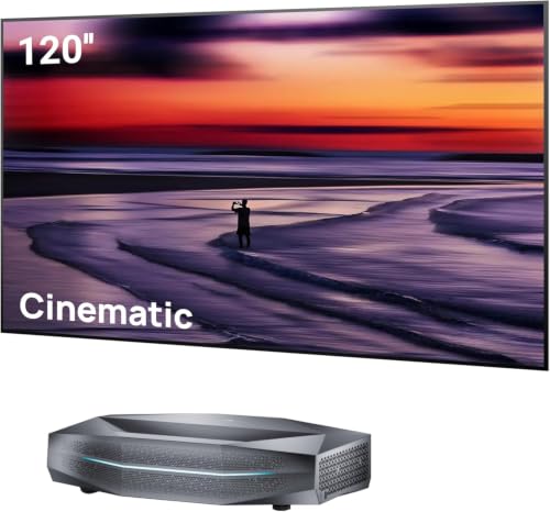 AWOL VISION Aetherion MAX + Pantalla ALR Celling Light 120 Pulgadas. Proyector de Ultra Corta Distancia con láser RGB Triple, 4K UHD, HDR10+, Dolby Vision y Atmos para Cine y Juegos AWOL VISION Aetherion MAX + Pantalla ALR Celling Light 120 Pulgadas. Proyector de Ultra Corta Distancia con láser RGB Triple, 4K UHD, HDR10+, Dolby Vision y Atmos para Cine y Juegos