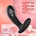 Silicone Plug Anal Vibradorador Hombre Juguetes Sexuales, Plug Anales Consoladores.. para Hombre, Vibrador Anal Juguetes Eróticos para Pareja Sexuales con 7 Modos Giratorios y 7 Modos Vibratorios