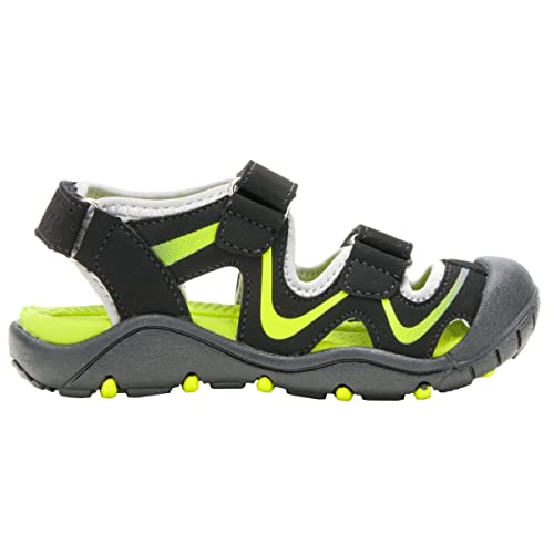 Kamik Wander (Toddler/Little Kid/Big Kid) Black/Lime 2 Little Kid M #TOP2