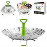 cuisson panier vapeur bambou recette Fonctions multiples : peut non seulement être utilisé comme cuiseur vapeur alimentaire, mais aussi comme passoire et panier à fruits. Des mamans occupées aux artistes culinaires, ce panier vapeur est un must have pour tous ceux qui veulent obtenir plus de santé dans leur alimentation.