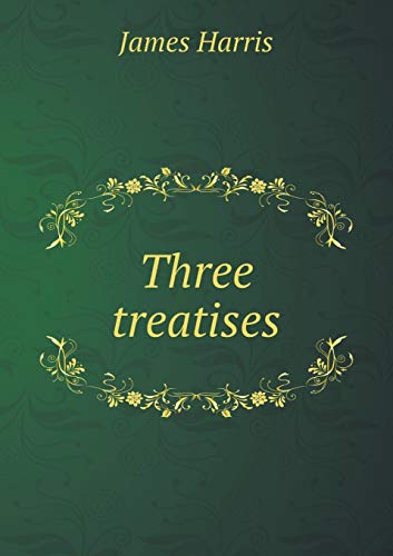 Three treatises 5519089795 Book Cover
