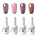 Produktbild Elite99 UV LED Nagellack set UV Gel shellac set sock off gel peer off nagellack UV farbgel gel Nail Art polish 4x15ml