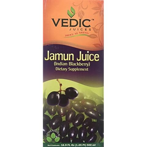 Vedic Juices, Jamun Juice (Indian Blackberry), 500 Milliliter(mL) Cover