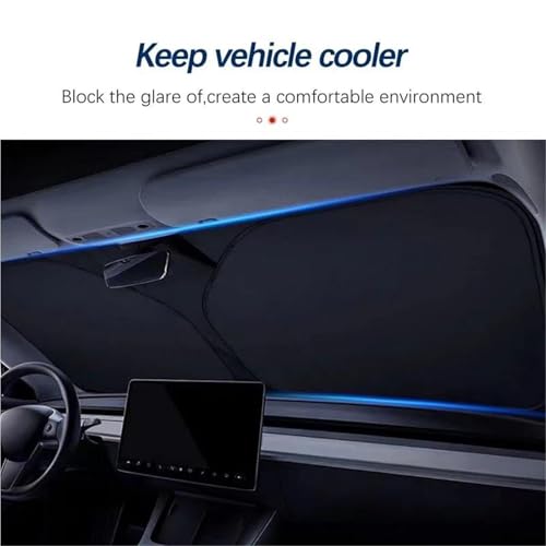 Réfléchissant pare-brise intérieur Volvo EX30 isolant pliable - 4