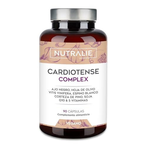 Ajo Negro Complex 11250mg   Potencia 15:1   Cardiotense   Espino + Olivo + Q10 S Alilcisteina Espino Blanco Vitaminas B   90 Cápsulas Nutralie