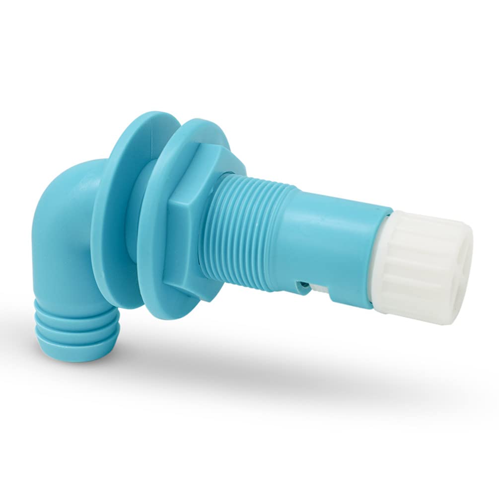 Aincix Adjustable Livewell Aerator Spray Head for 1-1/8 Inch Hose
