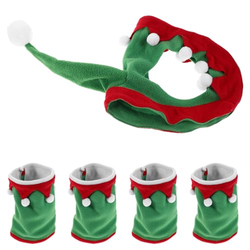 Costume de cheval de noël en velours avec protège-jambes pour poney et déguisement