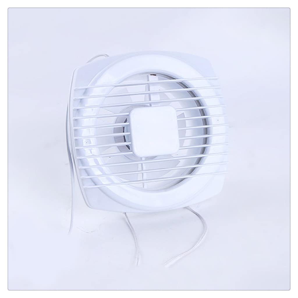 Extractor silencioso de 4 Pulgadas, Ventilador de Escape para el hogar, Hotel, Ventanas de Cristal, Colgar en la Pared, Cocina, baño, Inodoro, Ventilador de Escape