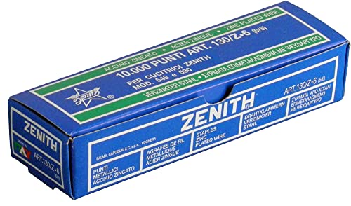 Agrafes Zenith 0301303601 pour éviter les feuilles volantes et le désordre