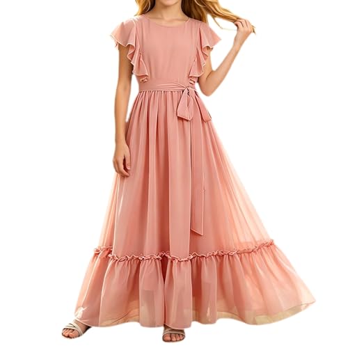 Tenue chic en mousseline pour jeunes filles : complice de leurs moments précieux