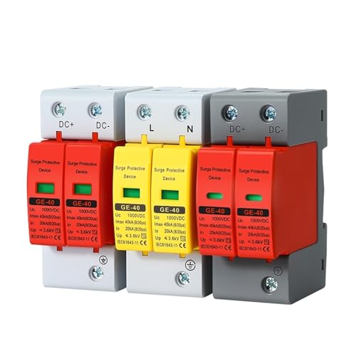 Dispositif de protection contre les surtensions DC SPD 2P 600V pour tableau électrique - 4