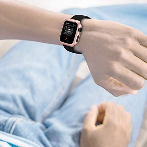 Coque iWatch 44mm Rose Gold mince pour éviter les rayures du boîtier