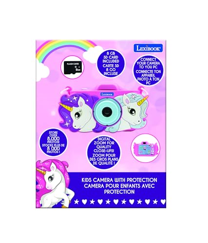 Cámara digital infantil Lexibook Unicorn 4 en 1 DJ078UNI miniatura 5