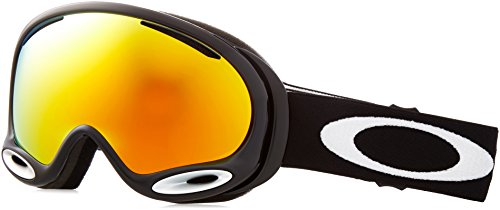 Oakley A-Frame 2.0 Ski Goggles, Jet Black/Fire Irid